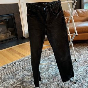 Zara straight leg jeans